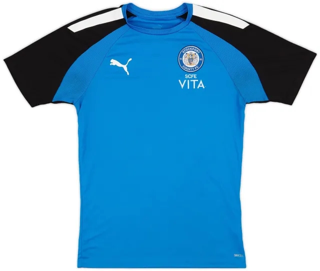 2020-21 Stockport 'Football Education' Puma Training Shirt - 9/10 - (S)