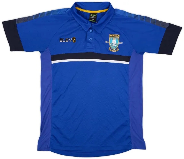 Polo Shirts 2017-18 Sheffield Wednesday Eleve8 Polo Shirt - 9/10 - (S)
