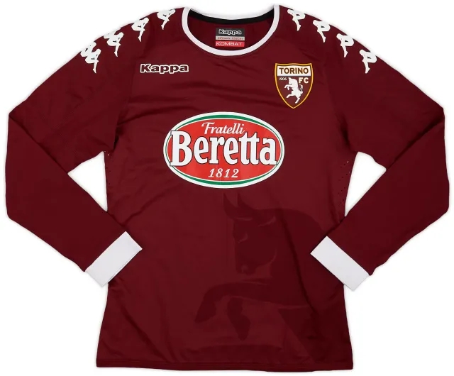 Kappa 2016-17 Torino Authentic Home L/S Shirt - 8/10 - (L.Boys)