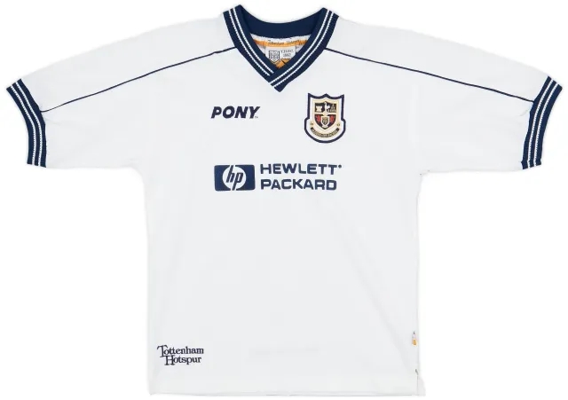 1997-99 Tottenham Home Shirt - 8/10 - (Y)