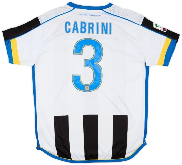 2015-16 Udinese Home Shirt Carbrini #3 - 8/10 - (L)