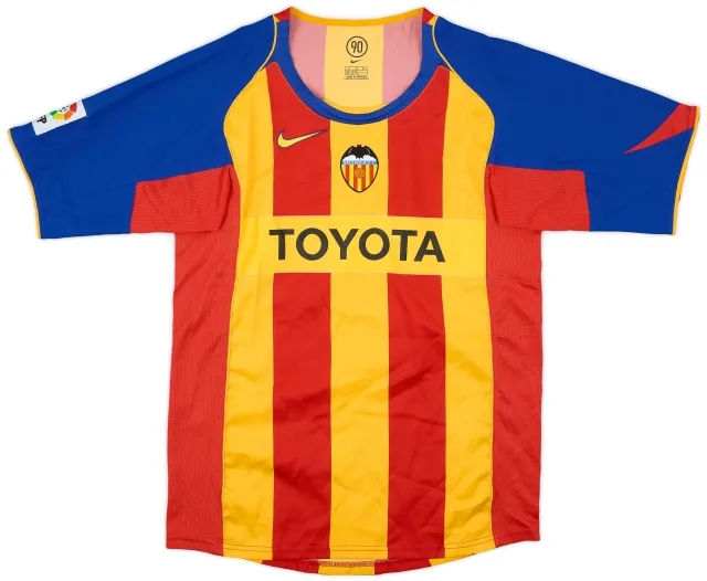 Nike 2004-05 Valencia Third Shirt - 7/10 - (XL.Boys)