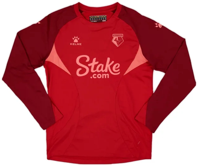 2022-23 Watford Kelme Drill Top - 8/10 - (M)