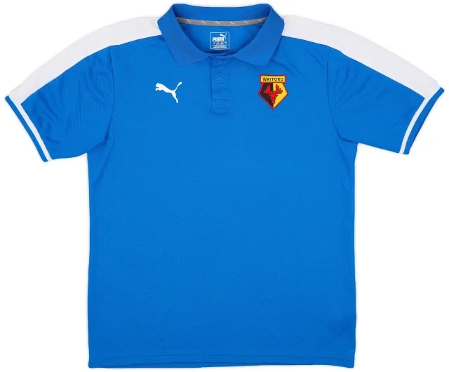 2013-14 Watford Puma Polo Shirt - 9/10 - (L)