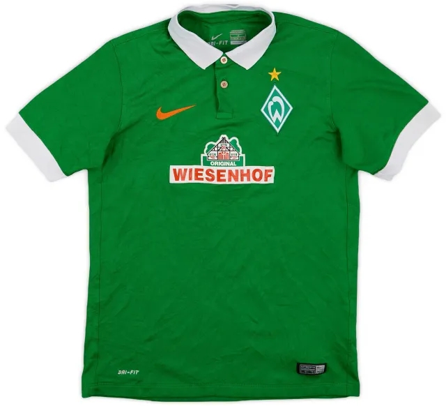 Nike 2014-15 Werder Bremen Home Shirt - 9/10 - (L.Boys)