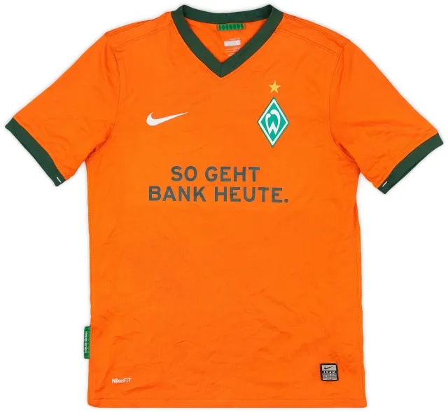Nike 2009-10 Werder Bremen Third Shirt - 8/10 - (L.Boys)