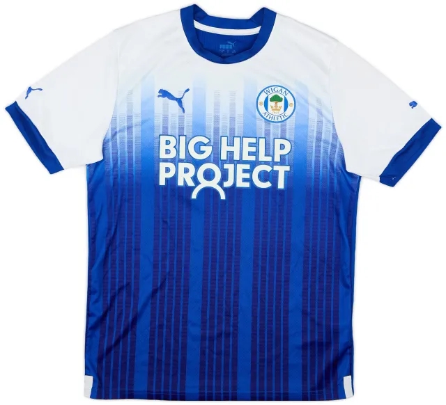 Puma 2022-23 Wigan Home Shirt - 7/10 - (M)