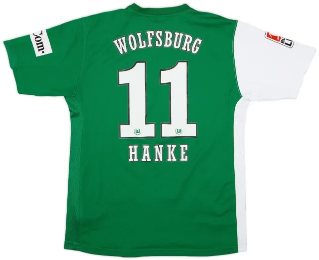 Nike 2006-07 Wolfsburg Home Shirt Hanke #11 - 7/10 - (XL.Boys)