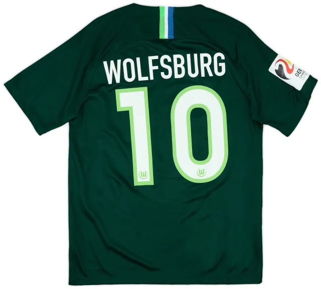 Nike 2018-19 Wolfsburg Home Shirt #10 - 7/10 - (M)