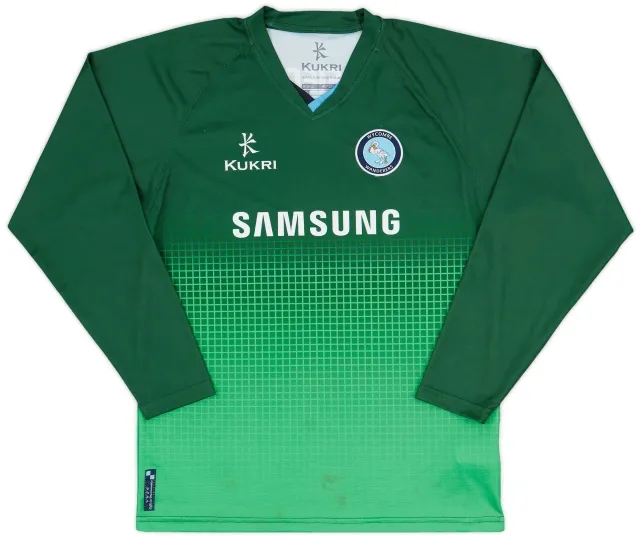 2013-14 Wycombe Wanderers GK Shirt - 8/10 - (L)