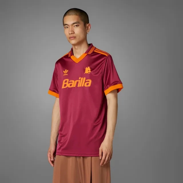 adidas Originals adidas AS Roma 1993 Jersey, Red