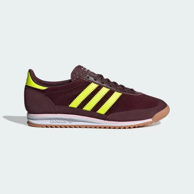 Adidas Women's SL 72 OG W Sneaker Aurora Ruby/Solar Yellow