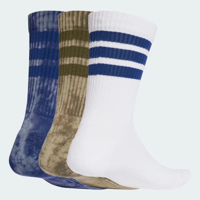 adidas Unisex Stonewash Crew Socks 3 Pairs