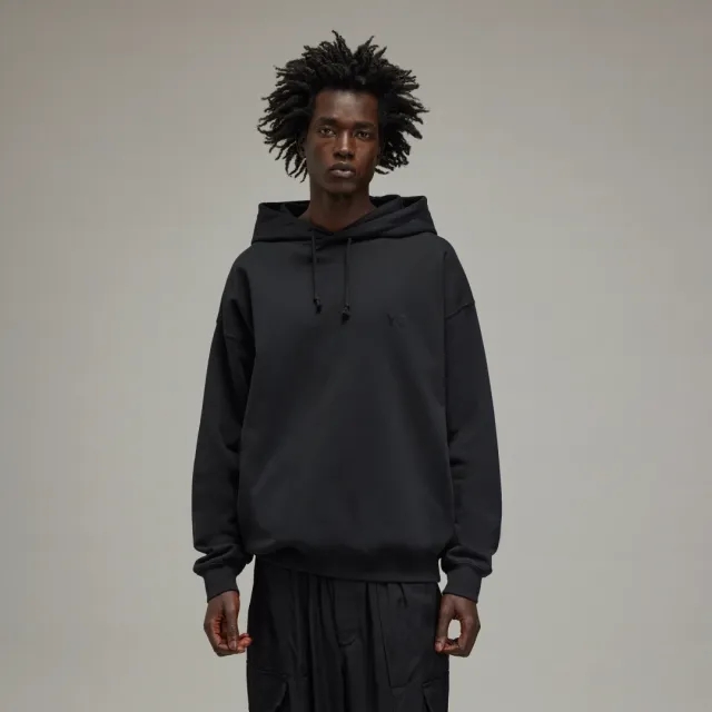adidas Sweatshirt Y-3 French Terry Hoodie Unisex Black Xs