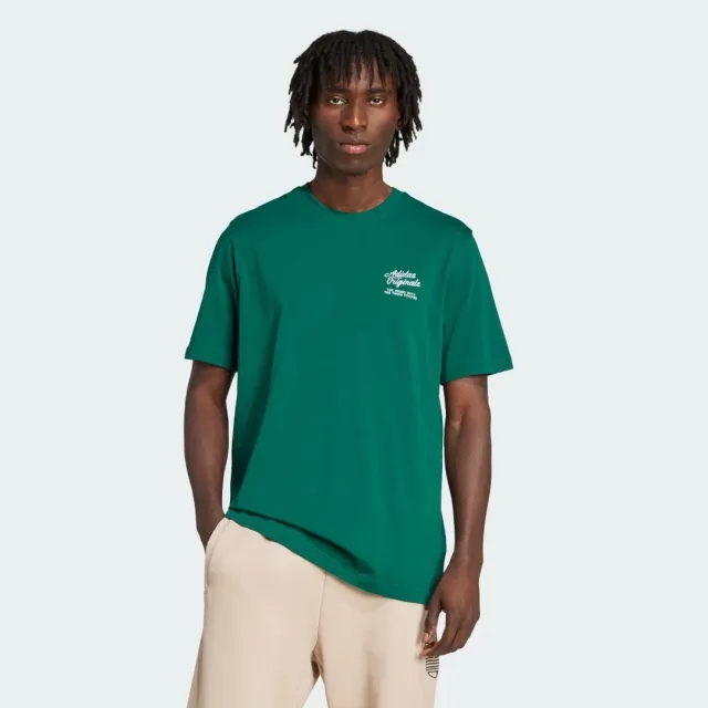 Adidas Originals Diner Graphic T-Shirt In Green