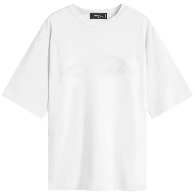 Asics Dsquared2 Men's ICON Loose Fit T-Shirt White