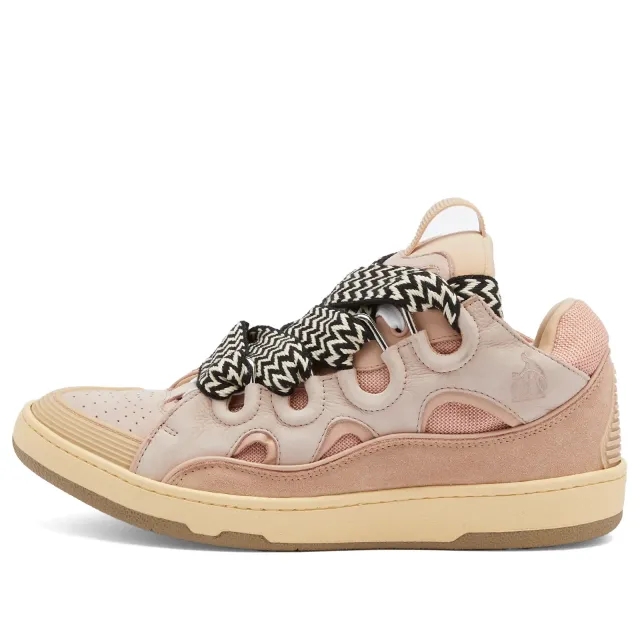 Lanvin Men's Curb Sneaker Pale Pink