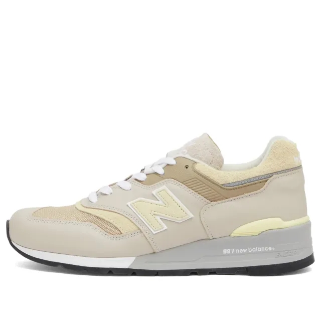 New Balance Men's Made in USA 997 in Grey/Brown Suede/Mesh