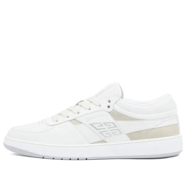 Givenchy Men's G Move Low Top Lace Up Sneakers White/Beige