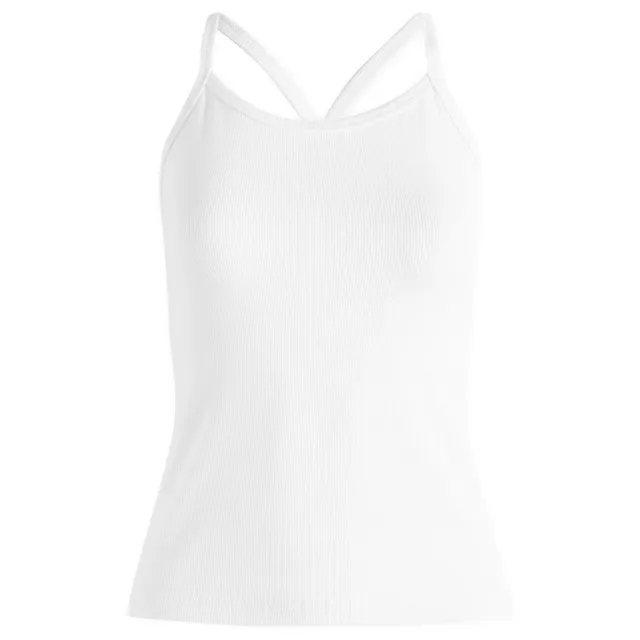 Asics Joah Brown Women's Classic Racerback Tank Top White