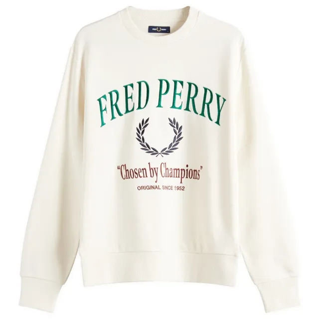 Fred Perry EMBROIDERED CHAMPION SWEATSHIR