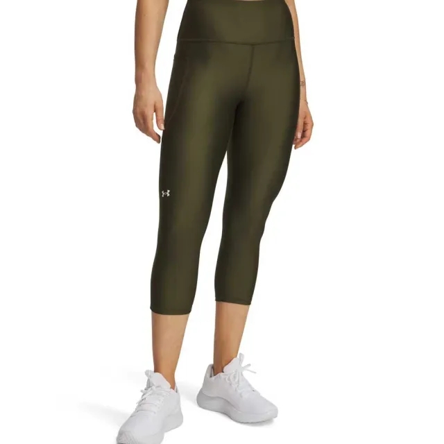 Under Armour  Tech Women's Capris Expedition Green / White L