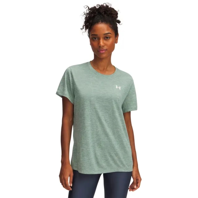 Women's Under Armour Tech Twist T-Shirt in Green