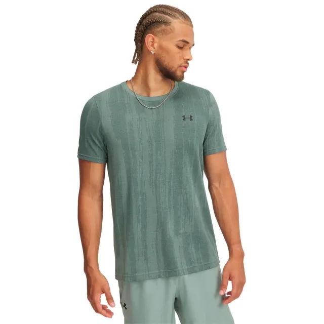 Under Armour Vanish Seamless Novelty T-Shirt - Green - Size 2XL - Green