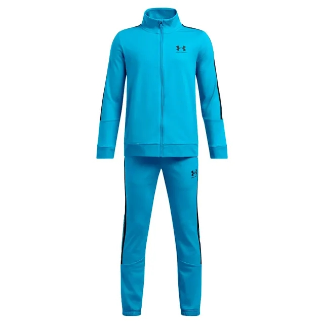 Boys'  Under Armour  Icon Knit Tracksuit Ether Blue / Black / Black YXL (63 - 67 in)