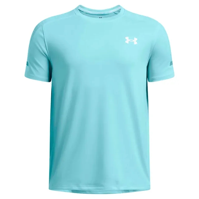 Boys'  Under Armour  Tech™ Utility Short Sleeve Stream / Harbor Blue / White YXS (48 - 50 in)