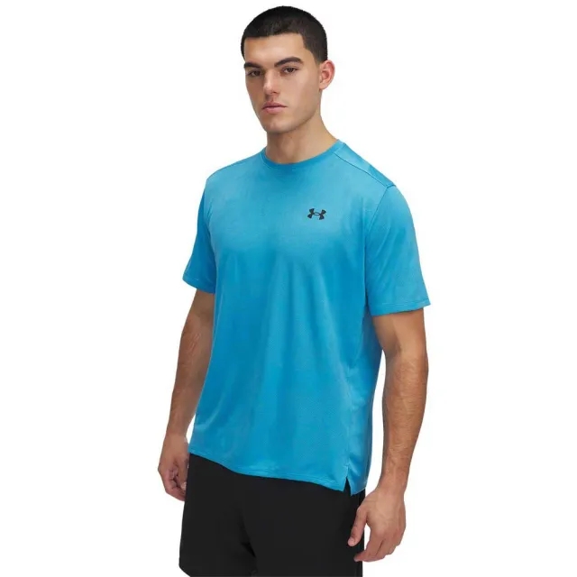 Men's  Under Armour  Tech™ Vent Jacq Under Armour rd Short Sleeve Ether Blue / Black XS