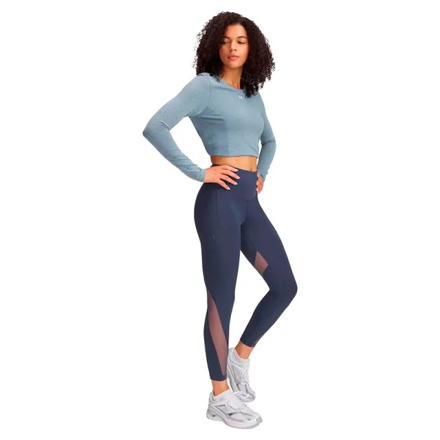 Women's  Under Armour  Vanish Elite Vent Ankle Leggings Downpour Gray / Iridescent XS