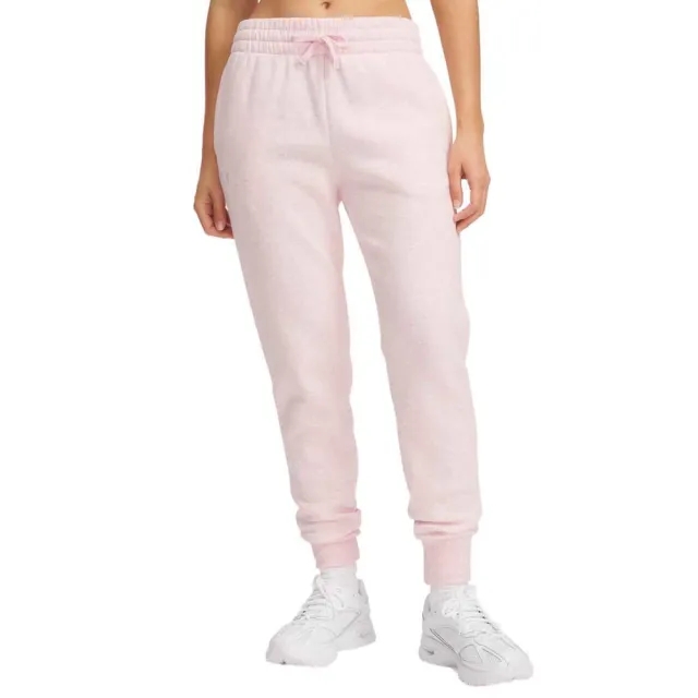 Women's  Under Armour  Rival Fleece Joggers Prime Pink / White S
