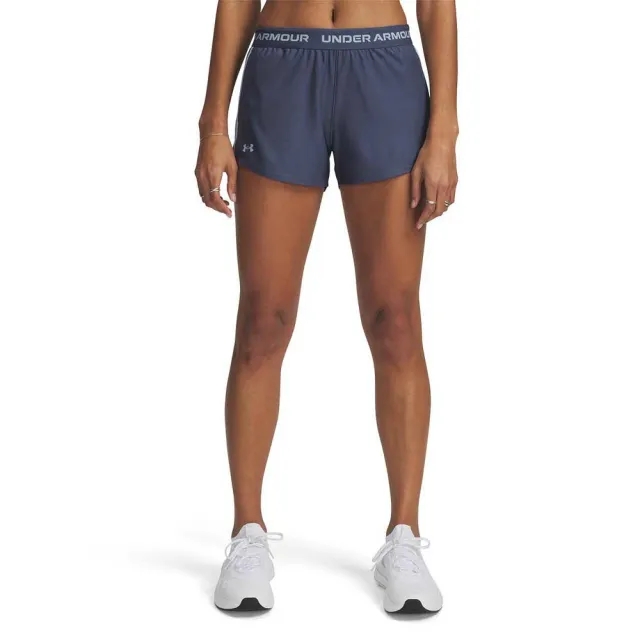 Women's  Under Armour  Tech™ Play Up Shorts Downpour Gray / Harbor Blue XS