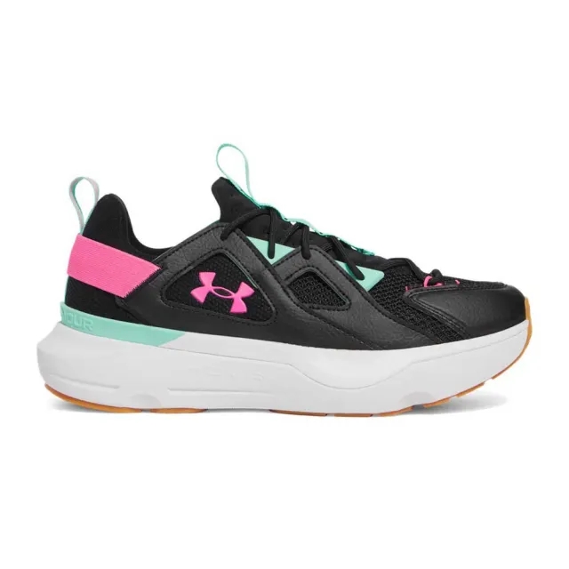 Unisex  Under Armour  Infinite MVMNT SE Sportstyle Shoes Black / White / Aero Pink 8