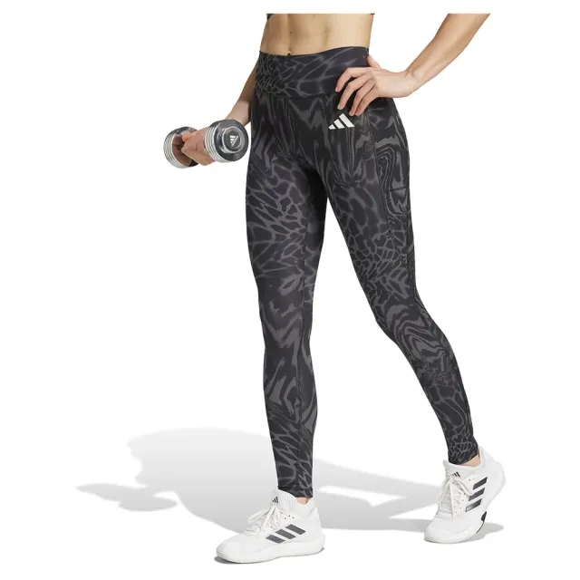 adidas Women's Optime Essentials Stash Pocket Full-Length Leggings - Black -  Size: XS