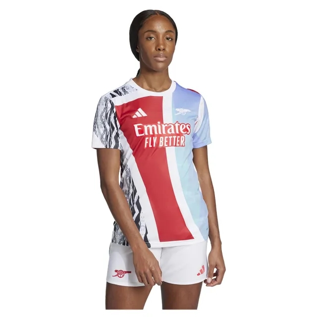adidas Arsenal Womens SS Pre-Match Home Shirt 2024/25