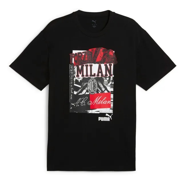 Puma AC MILAN  FOOTBALL NRGY BLACK T-SHIRT