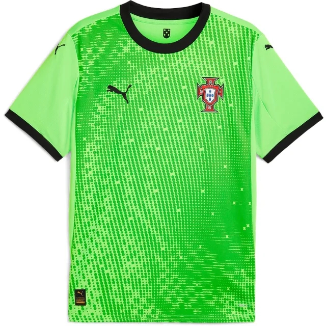 Puma Portugal Mens SS Goalkeeper Away Shirt 2025