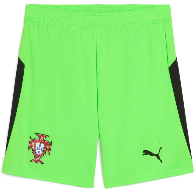 Puma Portugal Mens Goalkeeper Home Shorts 2024