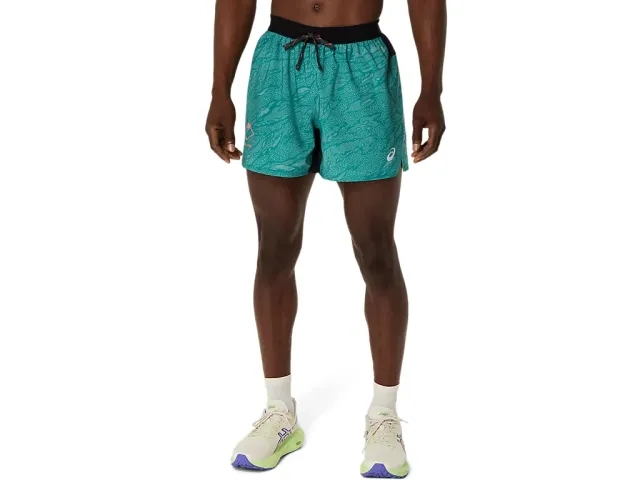 Asics Fujitrail All Over Print 5In Short