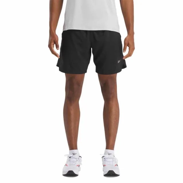 Reebok Men's Lightweight Woven Running Shorts, Black