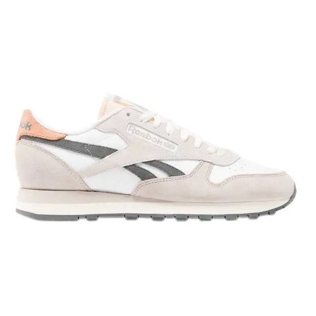Reebok Classic Leather Trainer - Grey - Size 7.5 - Grey