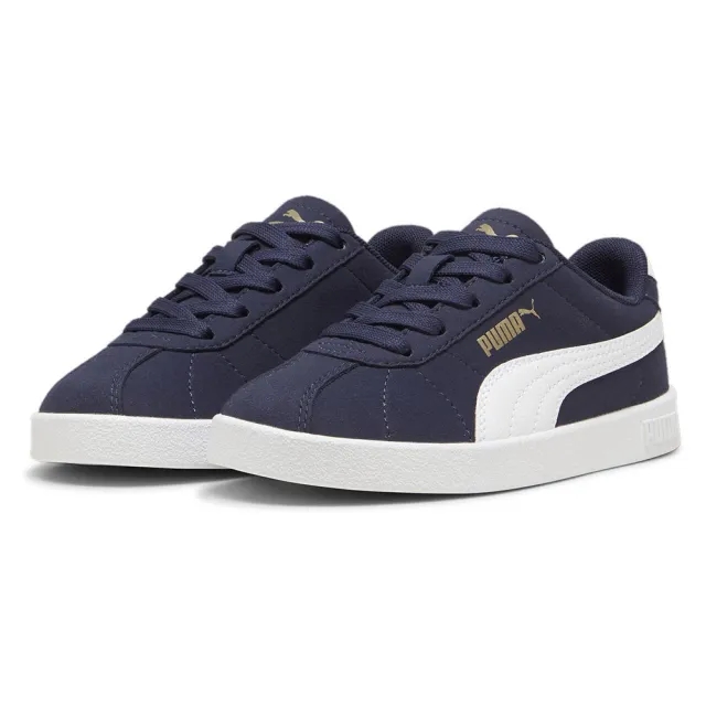 PUMA Kids' Club II PS Trainers, Navy