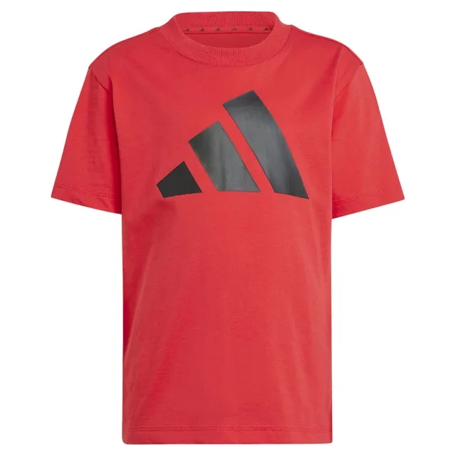 adidas Originals Oversized 3-Stripes T-Shirt - Red - Mens