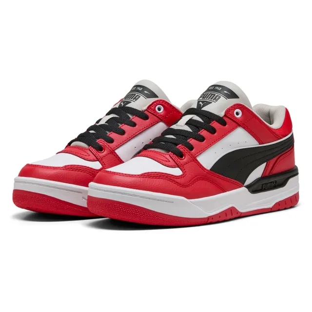 PUMA Rebound Retro Sneakers Unisex, Black/For All Time Red