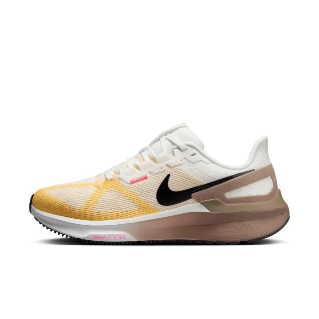 Nike Structure 25 Stability Running Shoe Women - White, Brown