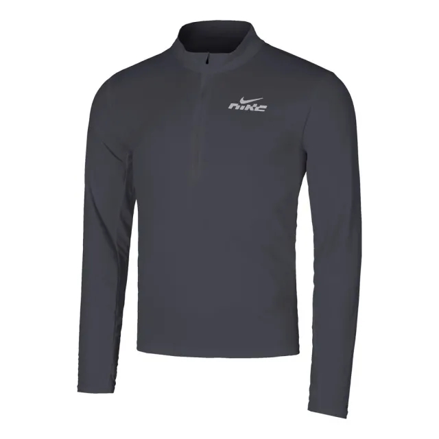 Nike Pacer Flash Half-Zip Running Shirt Men - Dark Grey