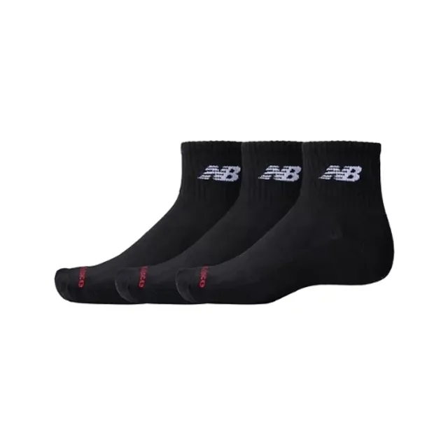New Balance  NB Everyday Ankle 3 Pairs  men's Sports socks in Black