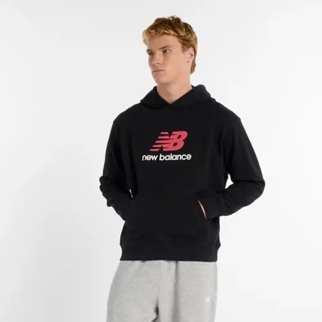 Sweatshirt New Balance Athletics French Terry Logo Hoodie Black L